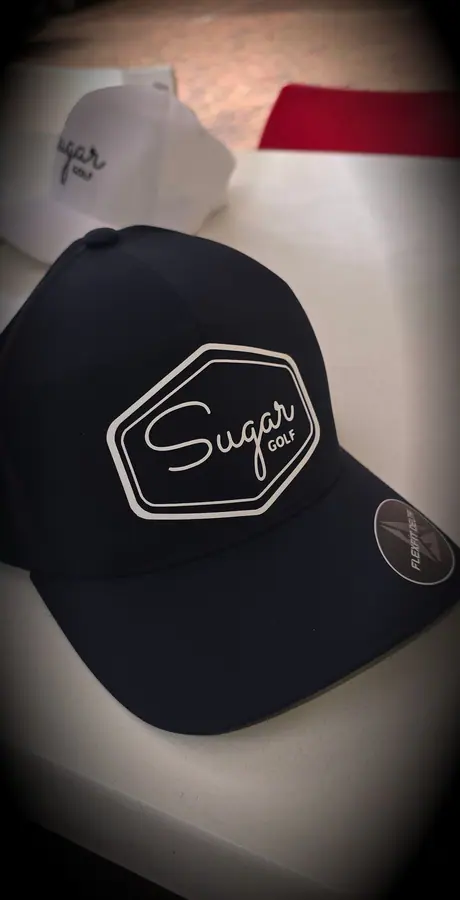 Custom embroidered cap produced by Resin 8 Studios