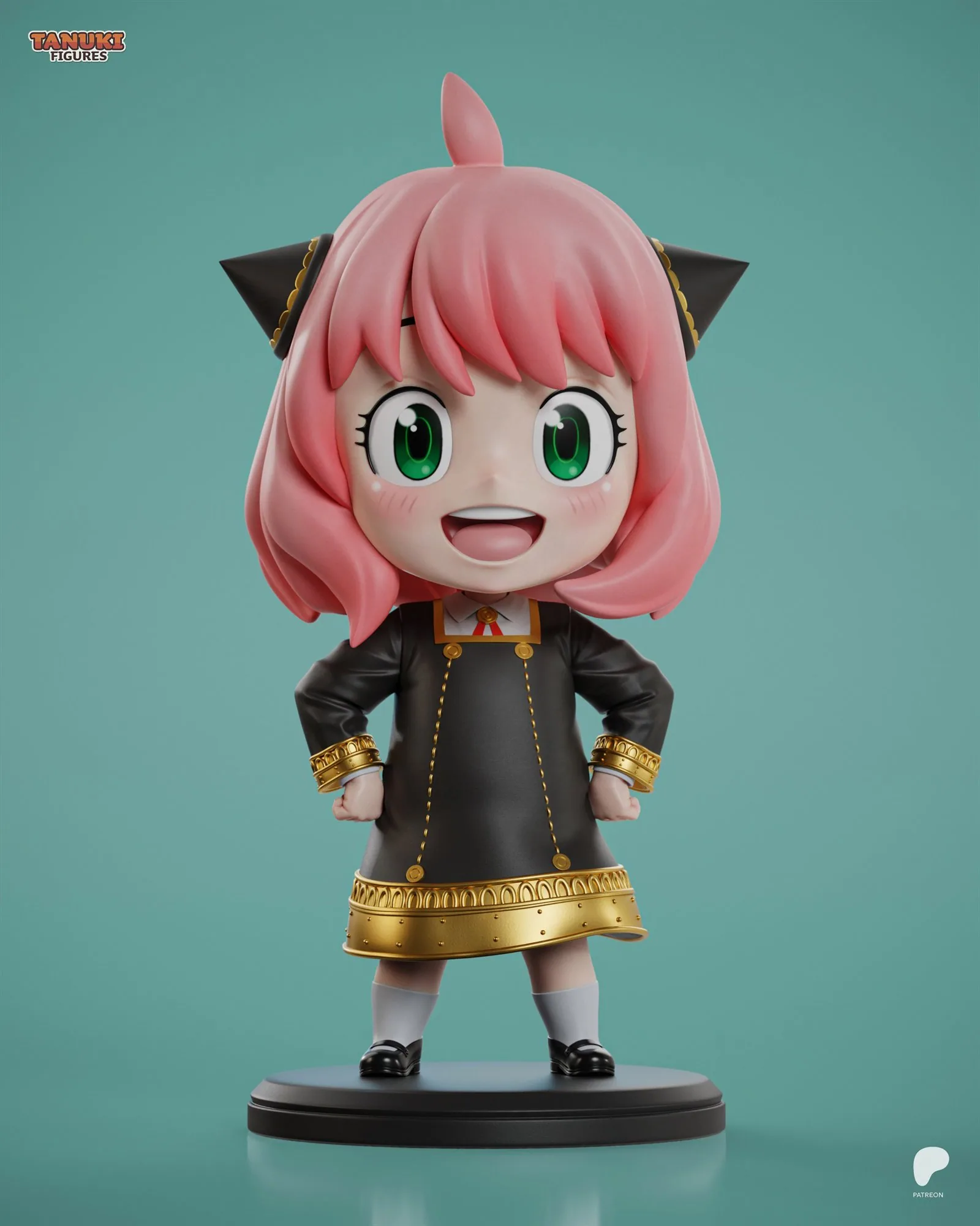 Anya — Chibi — hand-painted resin figure