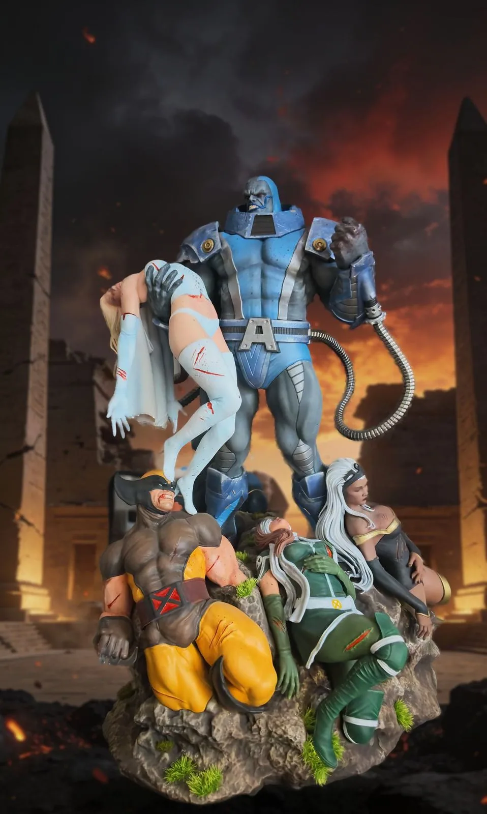Apocalypse — Fall of the X-Men — hand-painted resin figure by Resin 8 Studios