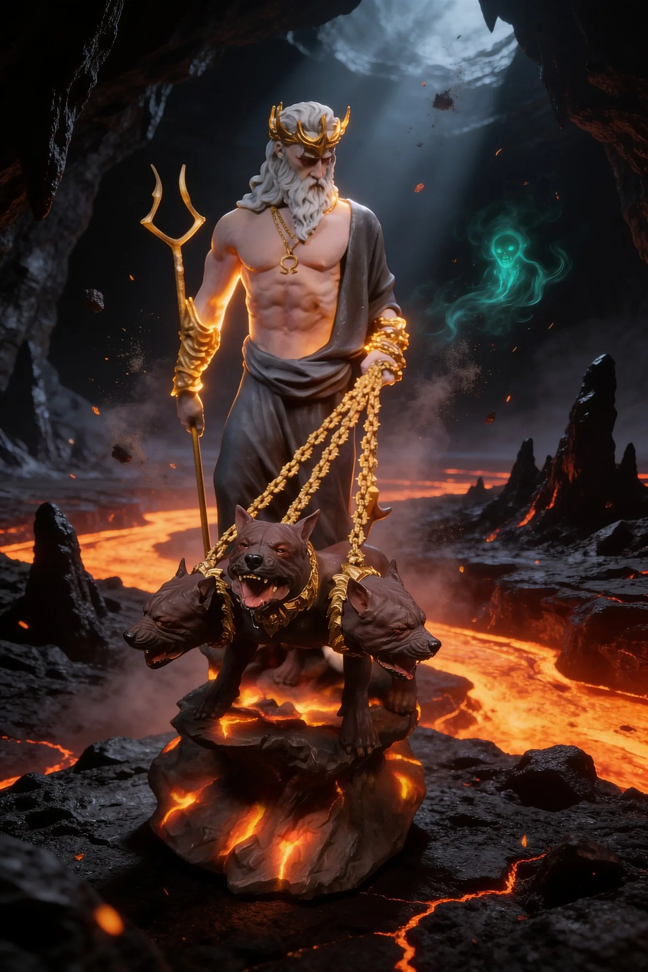 Hades — hand-painted resin figure by Resin 8 Models