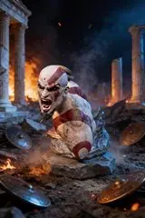 Kratos — Ghost of Sparta Bust — view 1