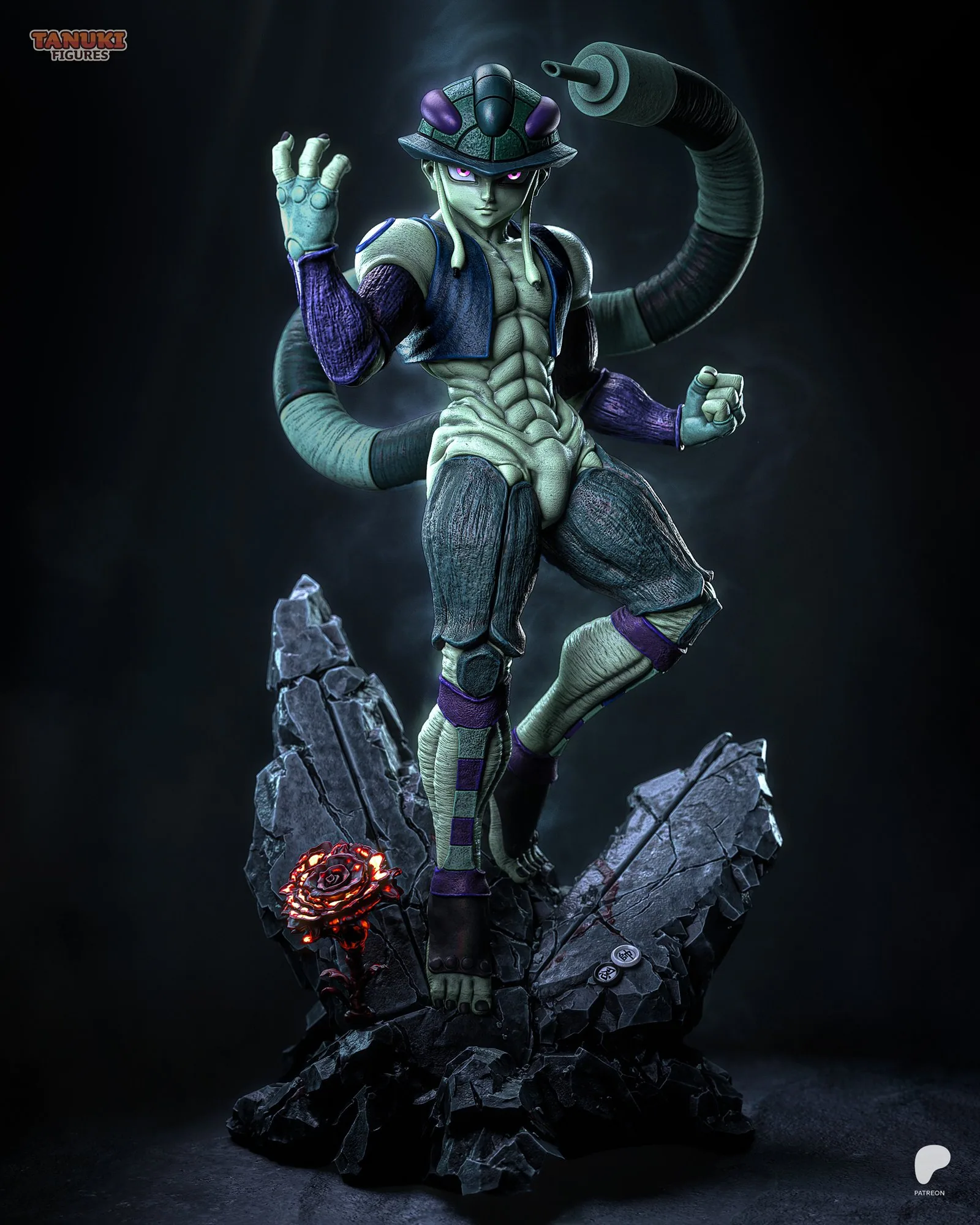 Meruem — The Chimera Ant King — hand-painted resin figure