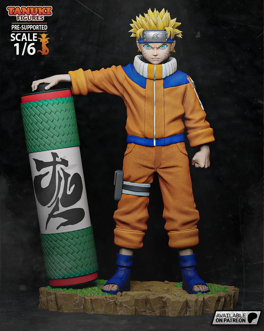 Naruto Uzumaki — Classic — hand-painted resin figure