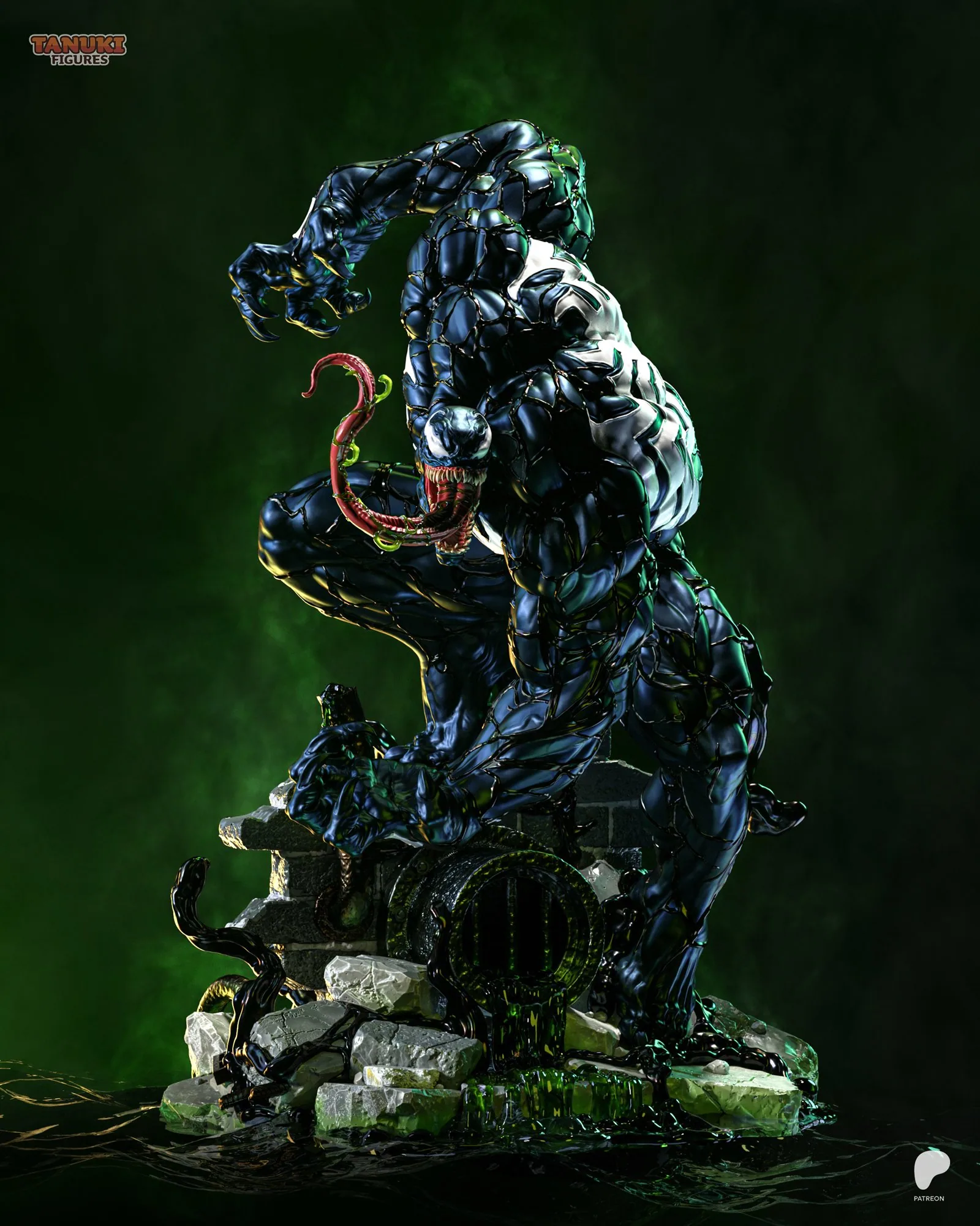 Venom — Lethal Protector — hand-painted resin figure
