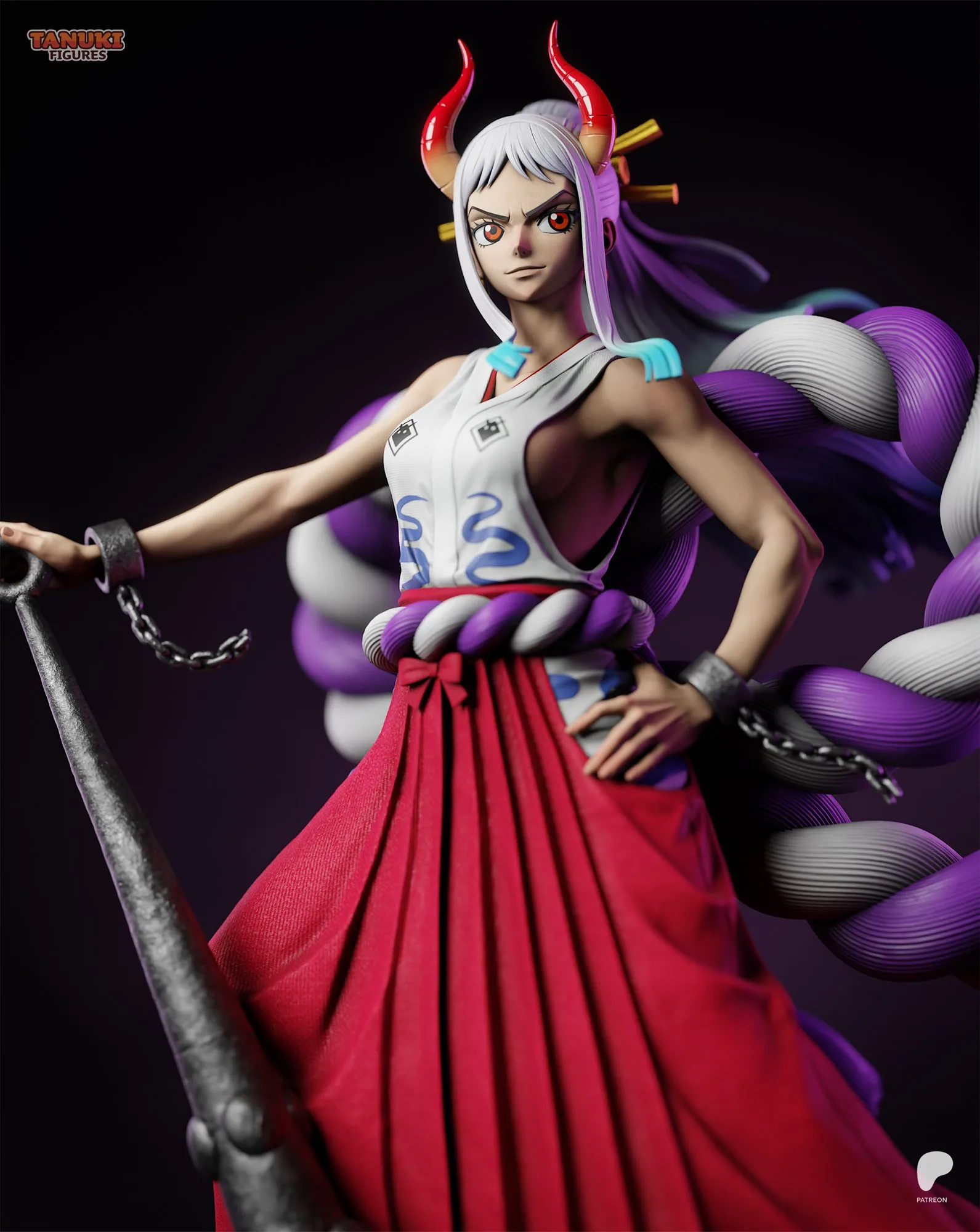 Yamato — Oni Princess — hand-painted resin figure